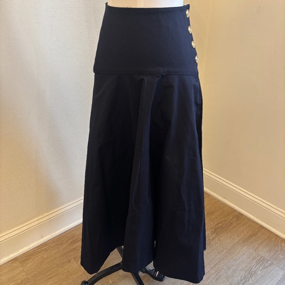 Zara Black Maxi Skirt - Picture 1 of 4